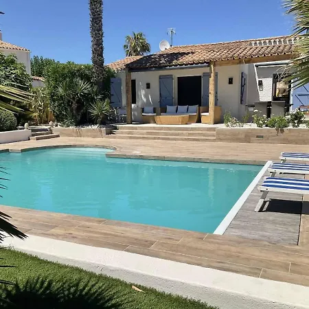 빌라 Climatisee Avec Piscine, Jardin Et Parking - 8 Personnes, Proche - Fr-1-607-182 *